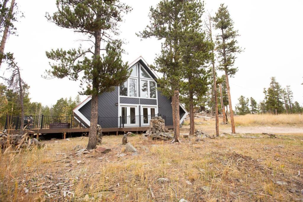 Little Gem Lodge Unique Mtn A-Frame W Hot Tub Black Hawk Exterior photo