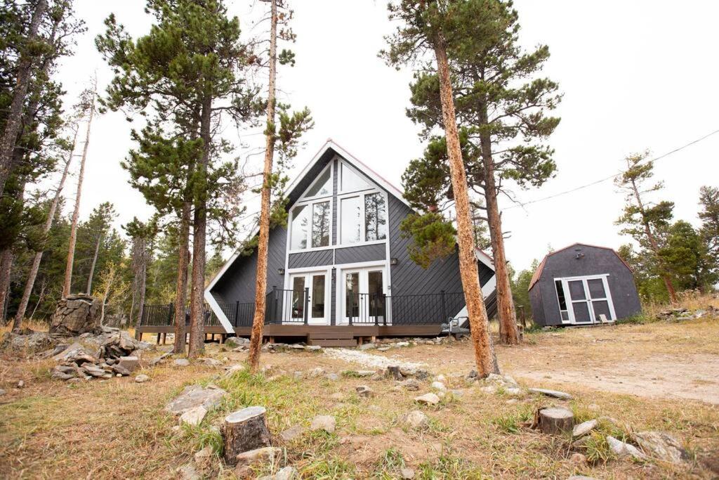 Little Gem Lodge Unique Mtn A-Frame W Hot Tub Black Hawk Exterior photo